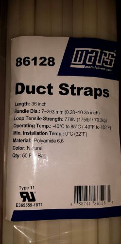 36 inch duct straps/cable ties for sale