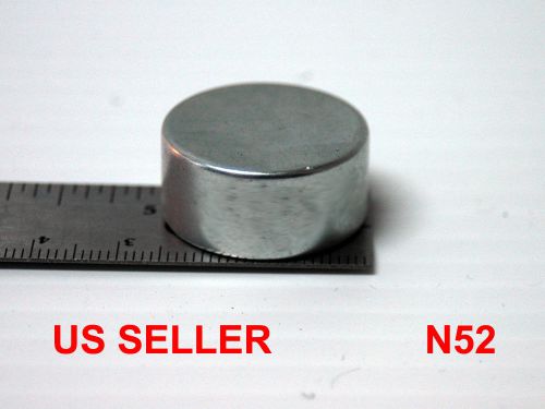 N52 Zinc Plated 25x12mm Strongest Neodymium Rare-Earth Disk Magnets
