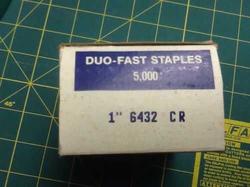 5,000 duo fast 6432cr 1&#034; staples