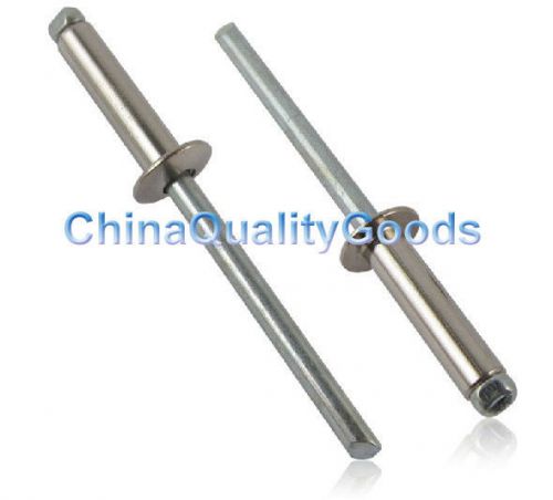 100x POP Rivets Stainless Steel 3.2*5MM standard flange Core pulling Lock rivets