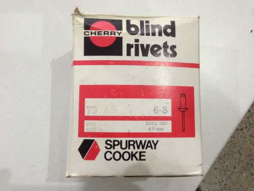 Cherry Blind Pop Rivet Truss Head Aluminium Steel 73AS 6-3 3/16&#034; 4.8mm 20 pcs