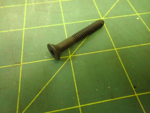 10-24 x 1 1/2 flat head socket cap screws grade 8 black oxide (qty 100) #j55154 for sale