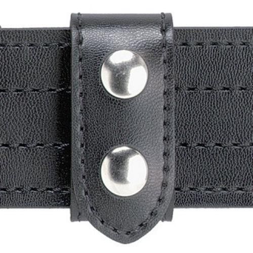 Safariland 64-4-2PBL Black Plain 2&#034; Value Belt Keeper Black Snaps