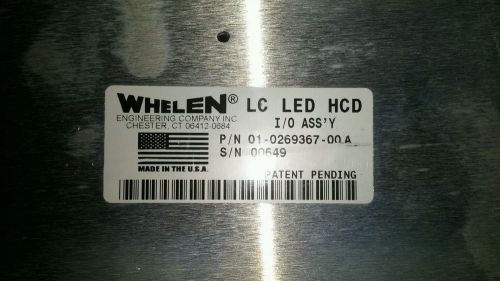Whelen LC LED HCD I/O ASS&#039;Y