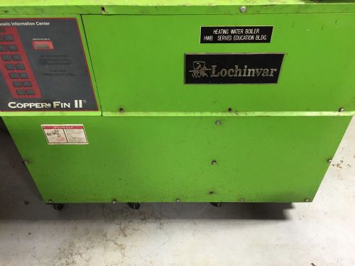 Lochinvar Copper Fin II Gas Fired Hot Water Boiler