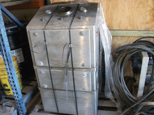 Two (2) complete heat exchanger ultrasonic cleaning units and shot blaster for sale