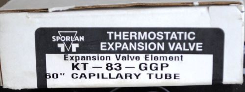 Thermostatic Expansion Valve Element KT83GGP Sporlan New in Box
