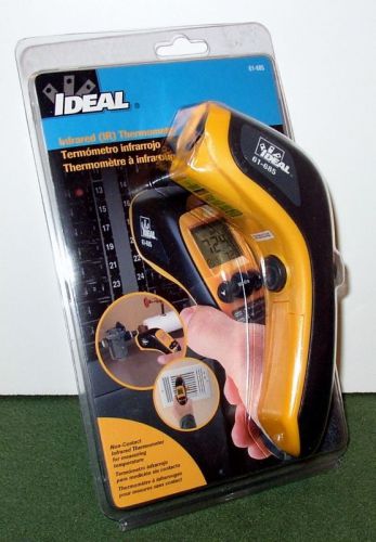 61-685 Ideal Infrared Thermometer Temperature Temp gun New. Free Cable Tie Bag