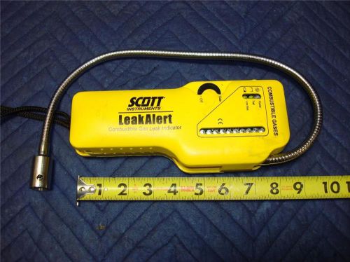 SCOTT BACHARACH COMBUSTIBLE GAS LEAK INDICATOR 19-7083 USED FREE SHIPPING