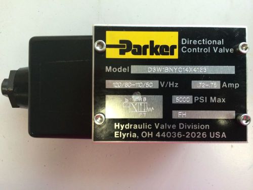 Parker Directional Control Valve D3W1BNYC 14x4123