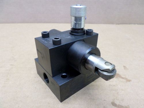 Parker hydraulic df600s-30mm two way deceleration valve for sale