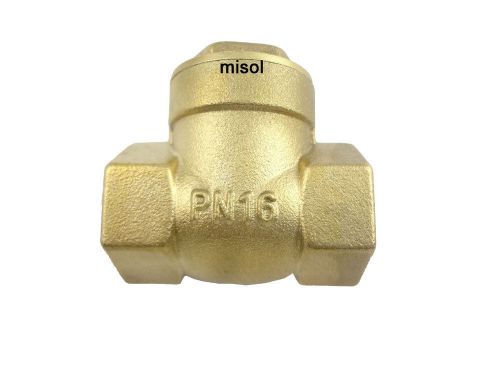 1 pcs of horizontal check valve, 1/2”, dn15, brass non return valve for sale