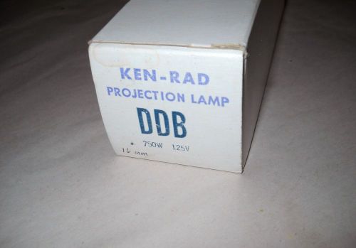 Ken-Rad DDB Projector Lamp Bulb 115-120v 750w - NOS