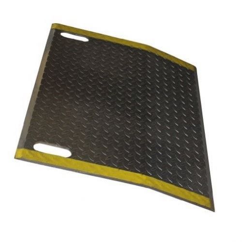 Pick your size: aluminum truck loading heavy duty 41/2&#034; thick treadplate dockpla for sale