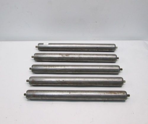 Lot 5 new 7/16in hex shaft 19-1/2x1-7/8in conveyor roller d392478 for sale