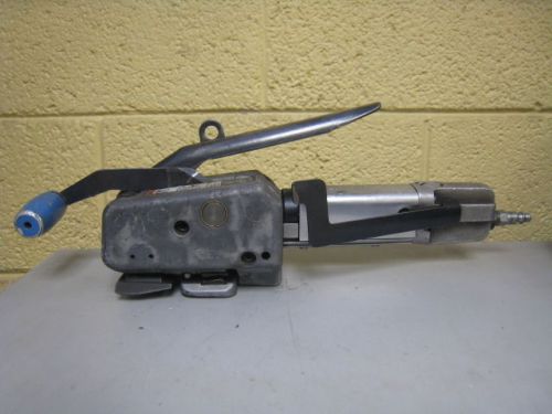Signode Model VXL-2000-Z 1/2&#034; Tension Weld Pneumatic Banding Strapping Tool Used