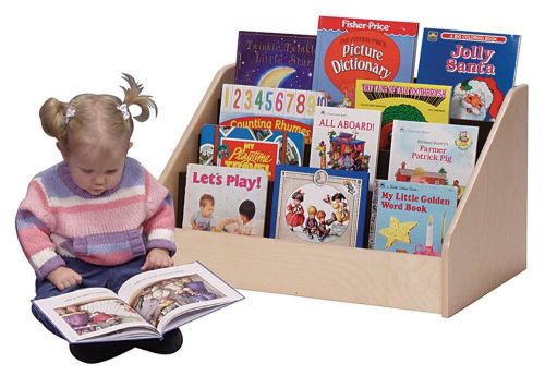 New steffy wood products toddler low book display for sale