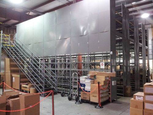 Penco Storage shelving mezzanine - 2 story