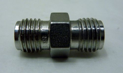 Parker 1/4&#034; compression fitting male to male union stainless steel for sale