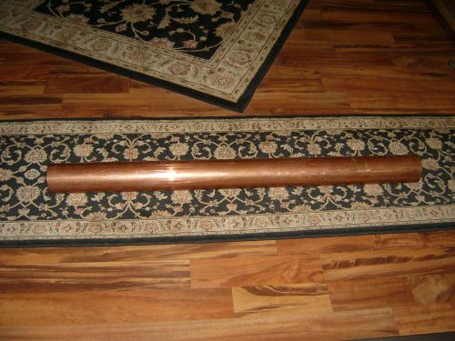 New  51&#034; 51 inches copper pipe  type &#034; l &#034;   hard drawn 4&#034; diameter 4 inch for sale