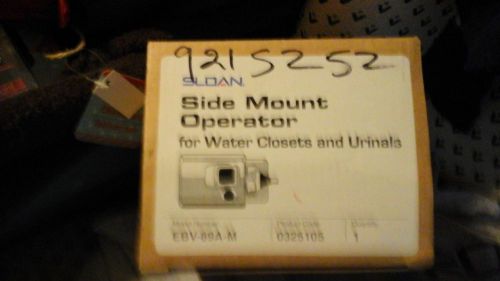 Sloan side mount operator ebv-89-m lot of 2