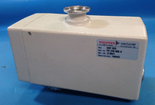 Pfeiffer Balzers ONF-025 Oil Mist Separator Eliminator Filter Vacuum Pump