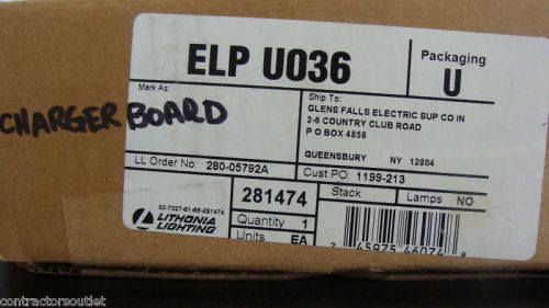 New lithonia charger board elp u036 for sale