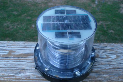 Marine nautical industrial commercial solar beacon heavy duty magnetic beacon for sale