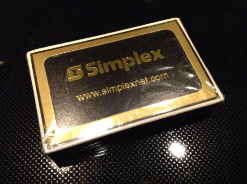 Simplex Grinnell -  NOSTALGIA SIMPLEX Playing Cards