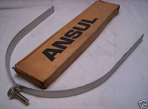 Ansul fire halon tank strap bracket 57702 14/15&#034; ss new for sale