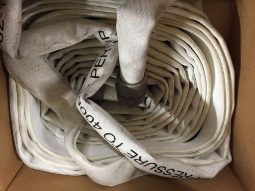 Brooks equipment co  fire hose 1 - 1/2&#034; hose 60&#039;  inch and half new for sale