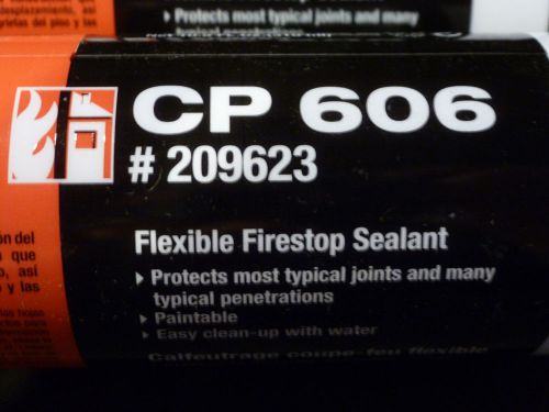 !! 2 !! HILTI CP 606 #209623  FLEXIBLE FIRESTOP SEALANT RED NEW/SEALED
