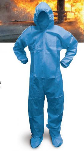 25 top quality disposable paint coveralls - hood &amp; boots all sizes for sale