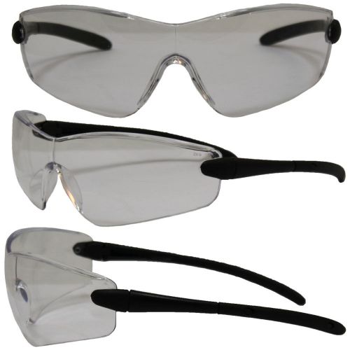 Clear One Piece Lens Safety Glasses