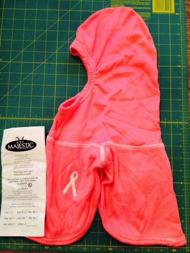 Majestic pac ii pink hood, komen, with breast cancer awareness logo for sale