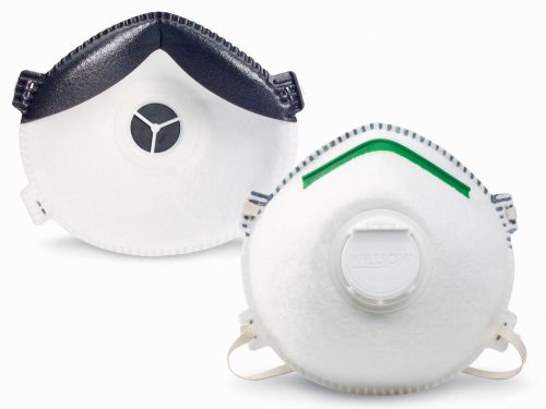 Willson Disposable Respirator With Nose Seal &amp; Exhalation (10 Pack) Set of 10