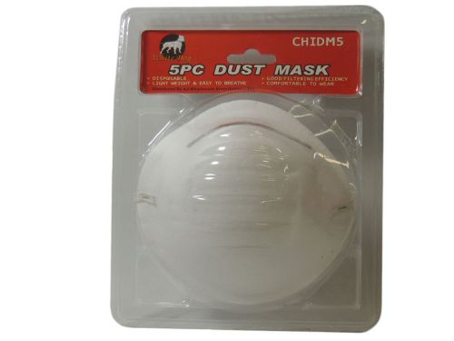 Lot of 2 CHIDM5 10 Dust Masks Disposable Protective Filter Nail Salons Allergies