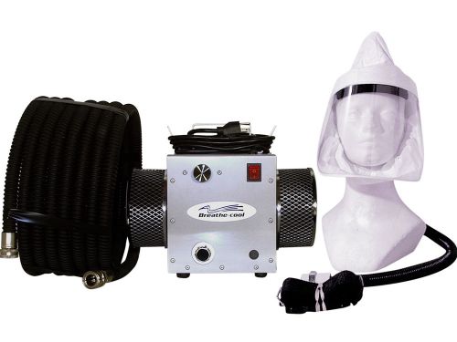 Breathecool ii supplied air respirator system w/tyvek facepiece for sale