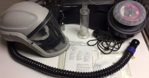 3M Versaflo M-100 Respiratory Headgear  W/ Belt No Reserve, Hard Hat, Faceshield