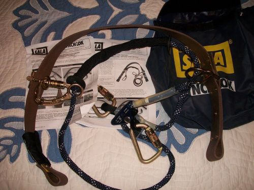 Dbi sala cynch lok 1204057 fall restricting belt  lineman  new for sale