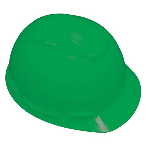 Hard Hat, 4 pt Pinlock, HDPE, Green H-704P
