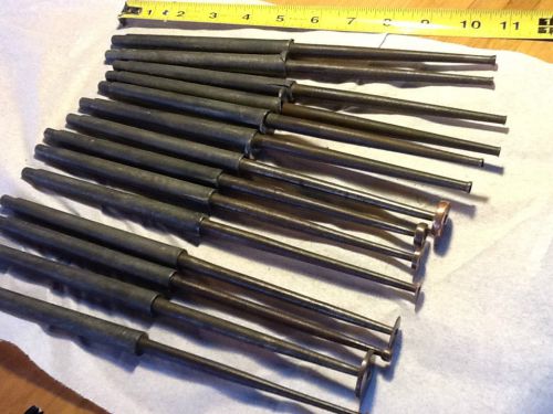 14 Spindles, Glass Grinding? Cutting Tools, Industrial. Polishing