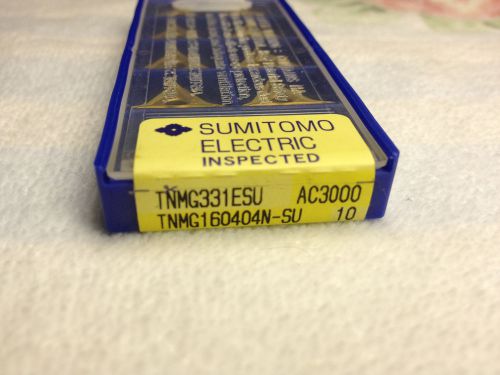 SUMITOMO TNMG 331-ESU 160404N-SU AC3000  CARBIDE INSERT