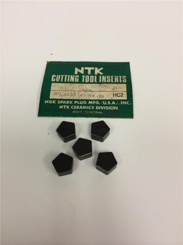 Original ntk metalworking cutting tool ceramic insert tips png454 c=0.4 hc2 for sale