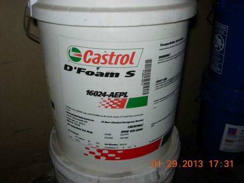 Castrol DeFoam S 5 gallon pail REDUCED PRICE