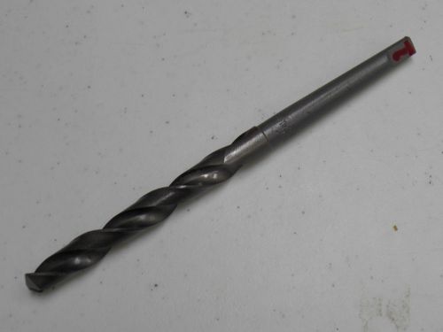 17/32&#034; no. 1mt cle forge drill bit tapered shank - vgc - nice deal! for sale