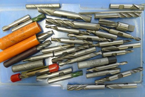 LARGE END MILL LOT - VARIOUS SIZES machinist milling tools *8