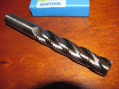 BRAND NEW 5/8&#034; EXTRA LONG ROUGHING END MILL , 4 FLUTE ,  5/8&#034; SHANK , IZAR TOOL