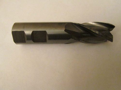 SOLID CARBIDE END MILL 1&#034; DIA USED GOOD COND AS SHOWN