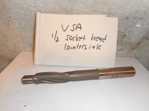 Machinists 1/2/d buy now usa countersink for 1/2&#034; socket head bolts for sale